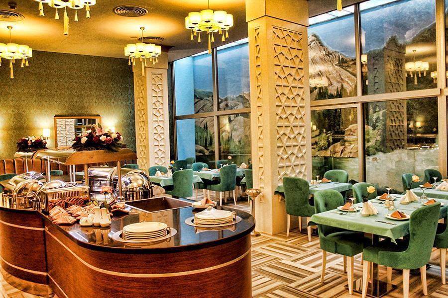 Shams Al-Basra Hotel Restaurang bild